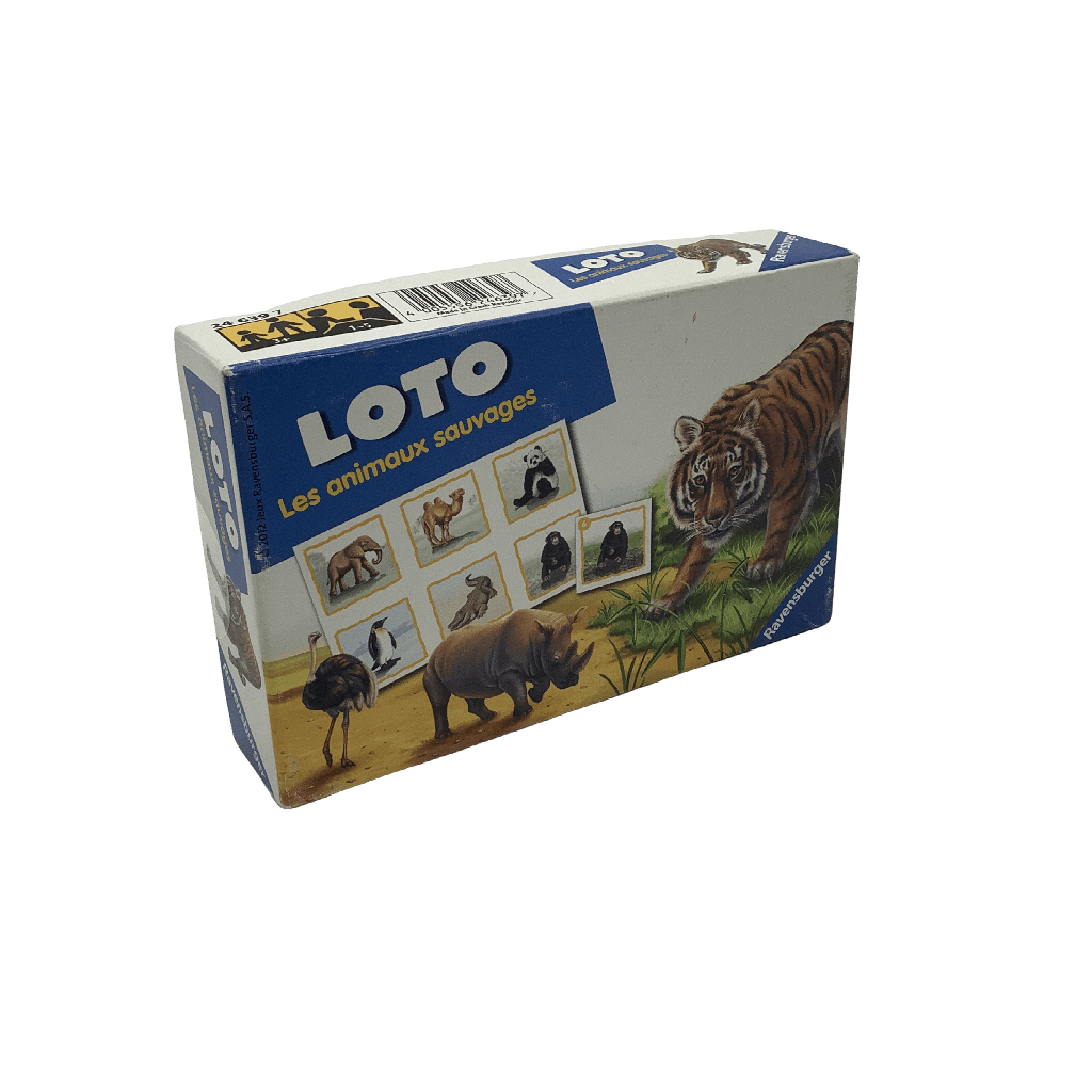 Loto des animaux sauvages - KIDIBAM