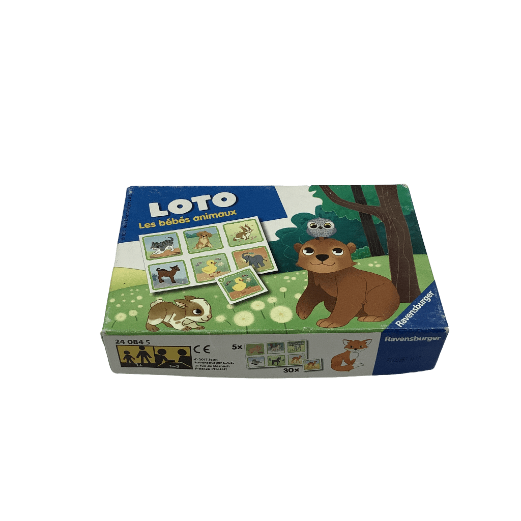 Loto Les bébés animaux - KIDIBAM