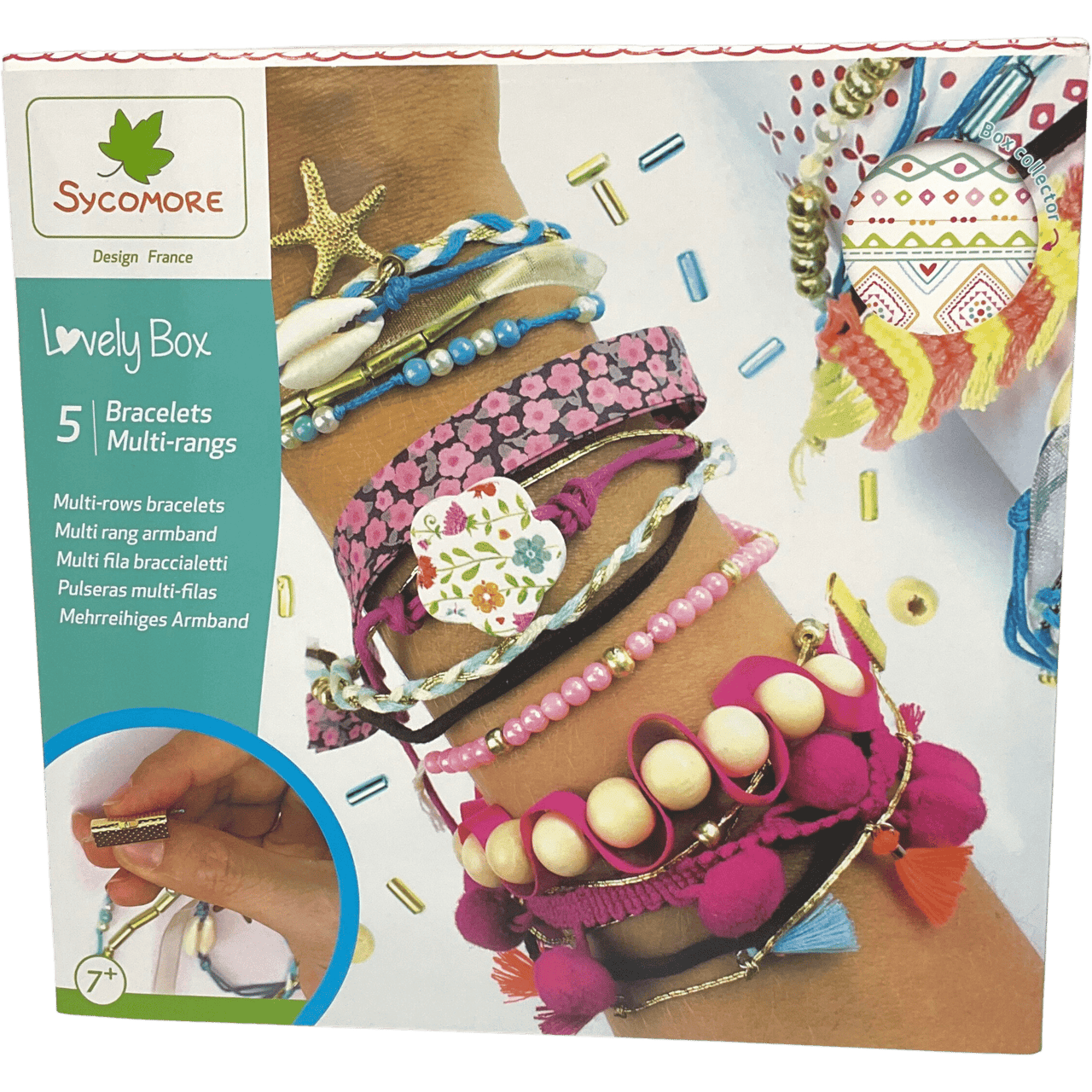 Lovely box 5 bracelets multi-rangs - KIDIBAM