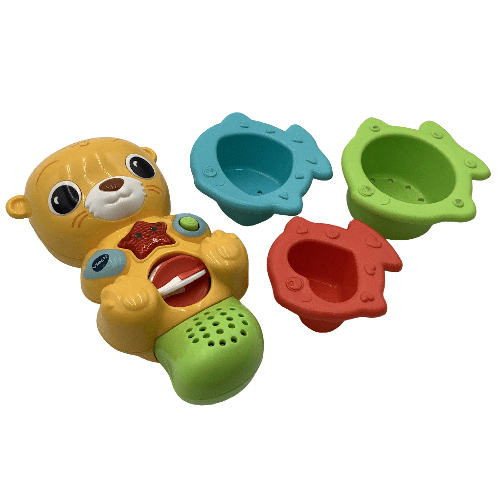 Ma petite loutre de bain et ses 3 verseurs - KIDIBAM