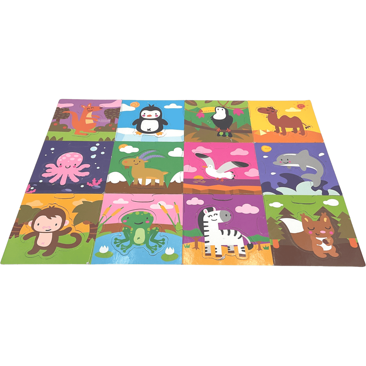 Macro Puzzle Animaux - KIDIBAM
