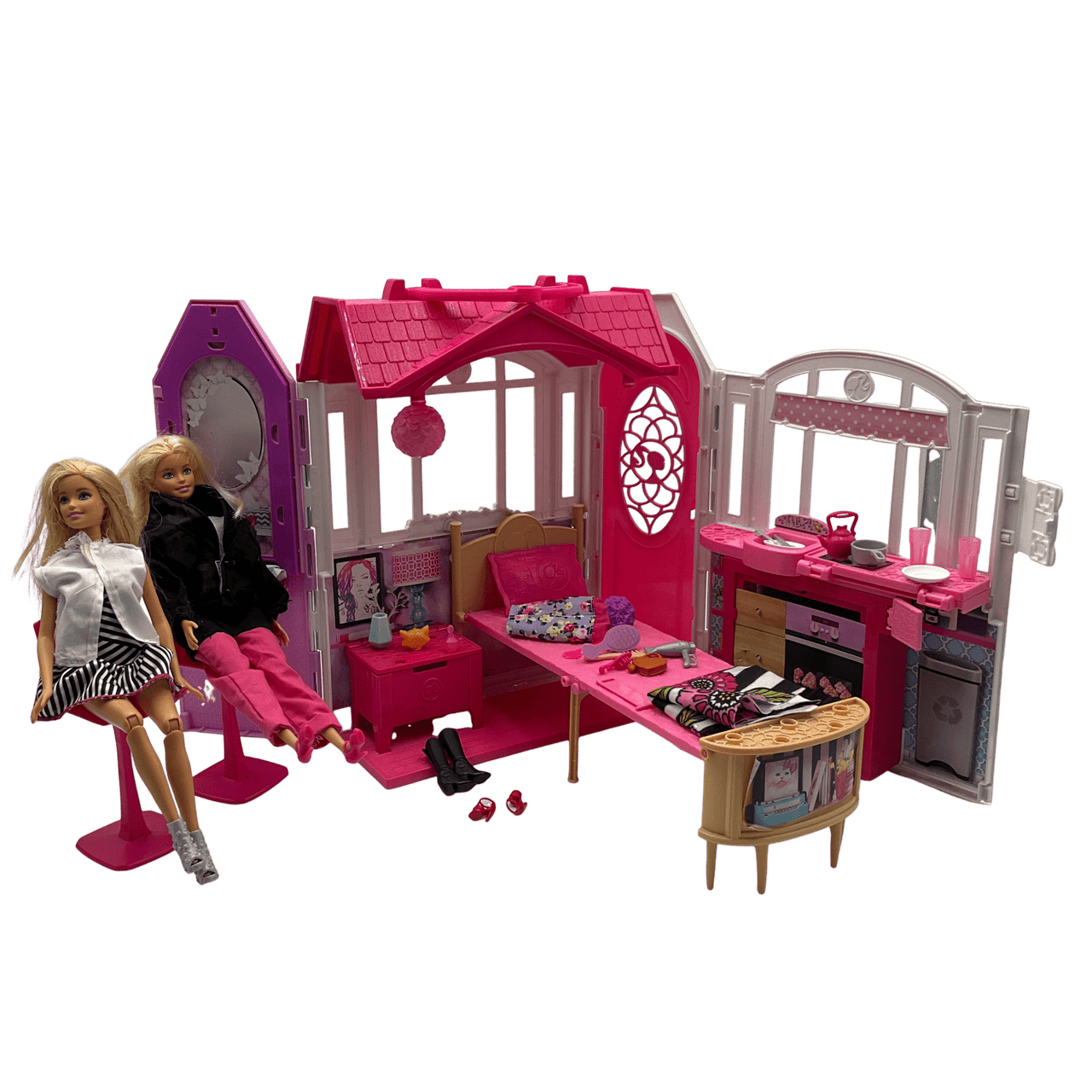 Maison de Barbie transportable - KIDIBAM