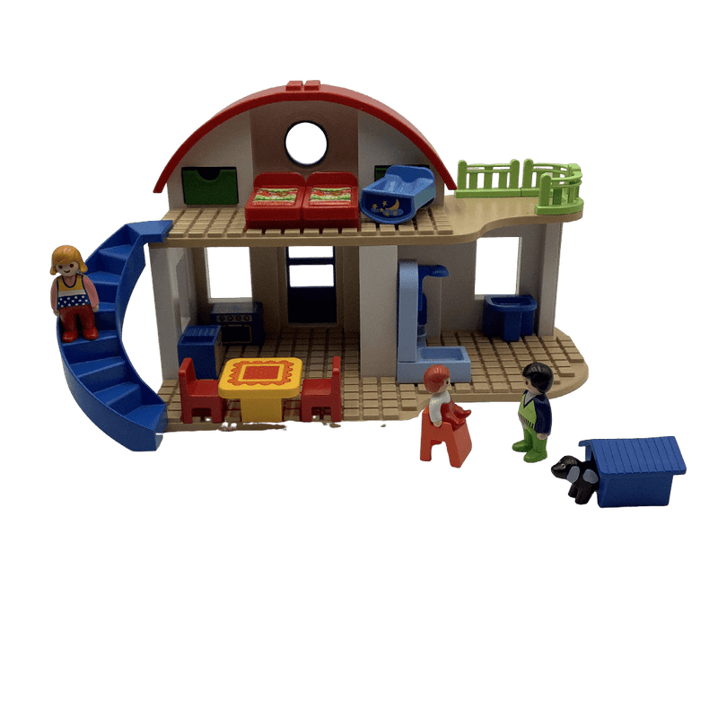 Maison de Campagne - Playmobil 1.2.3 - KIDIBAM