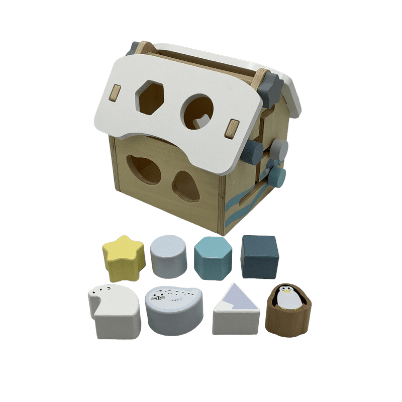 Maison des formes 8 blocs - KIDIBAM