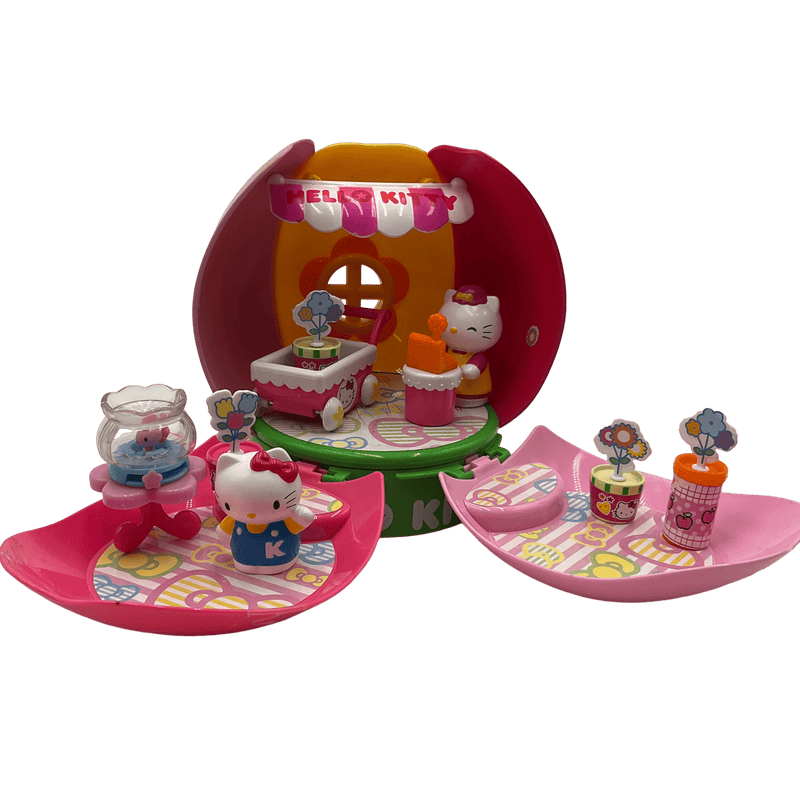 Maison Hello Kitty 15cm - marchand de fleur - KIDIBAM