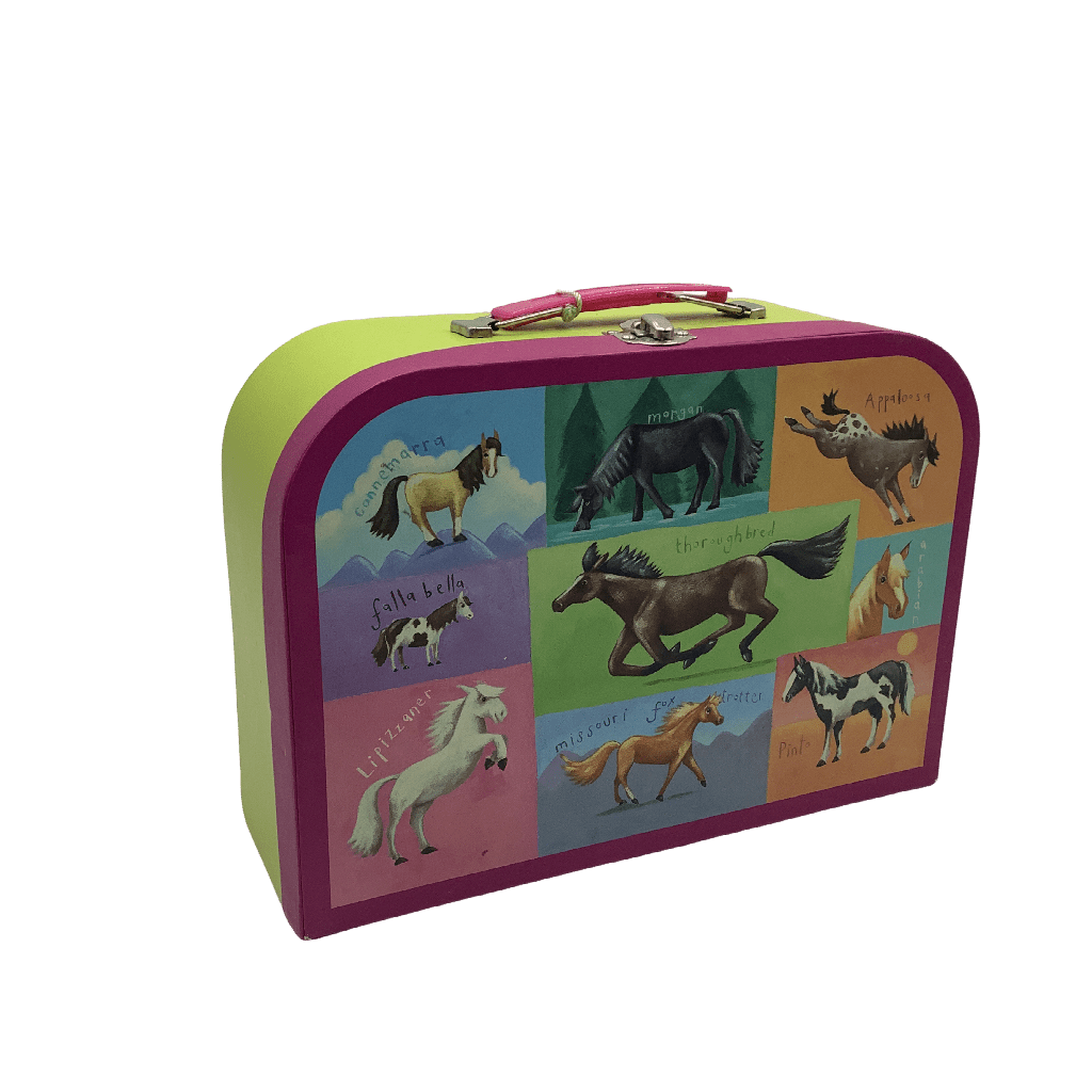 Malette puzzle 38 pièces - Chevaux - KIDIBAM