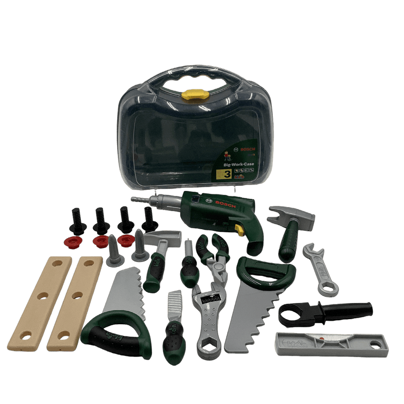 Mallette à outils Bosch avec visseuse éléctronique - KIDIBAM