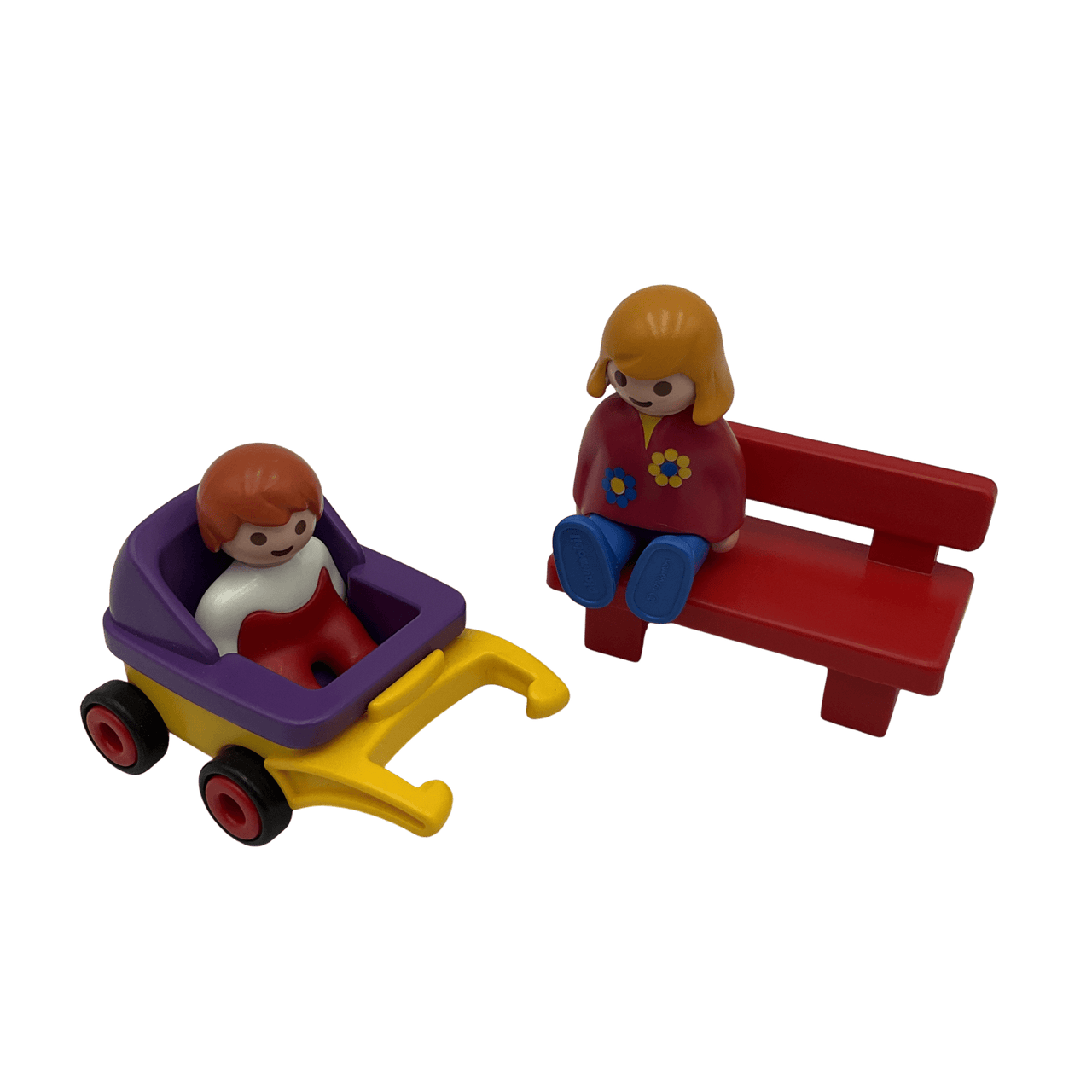 Maman avec poussette Playmobil 1.2.3. 6749 - KIDIBAM