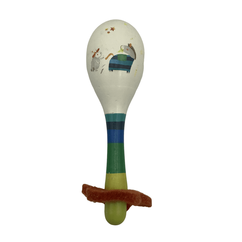 Maracas en bois le voyage d'Olga - KIDIBAM
