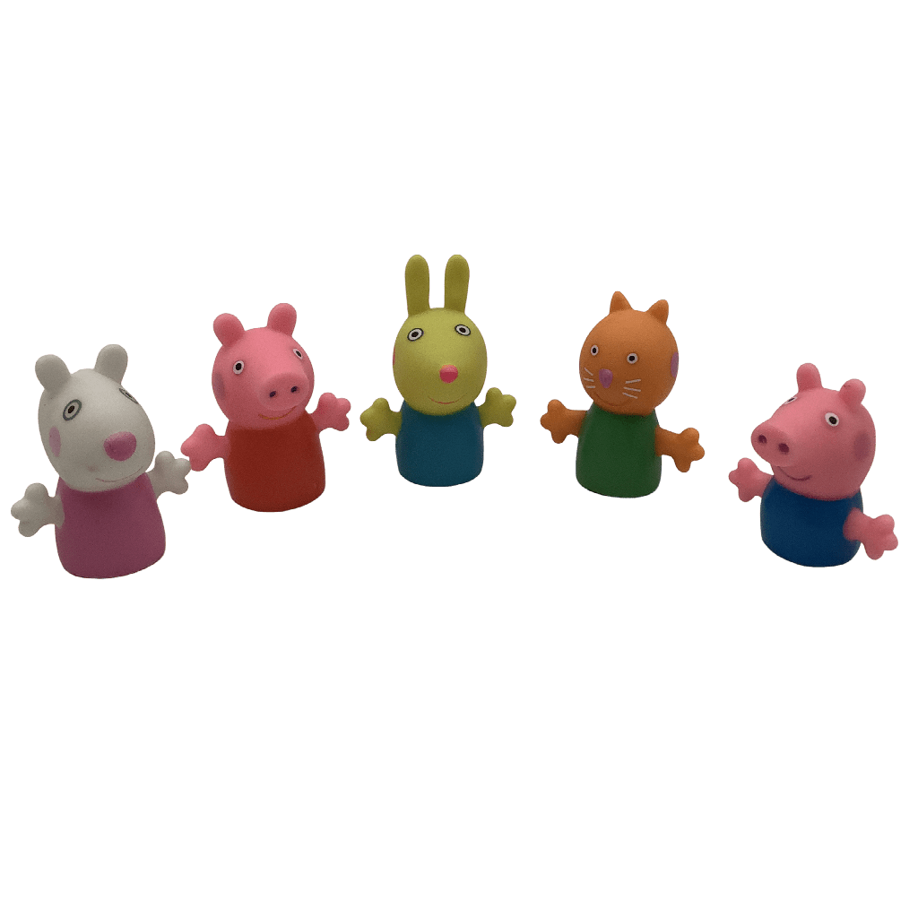 Marionnettes de doigts Peppa Pig et ses amis - KIDIBAM