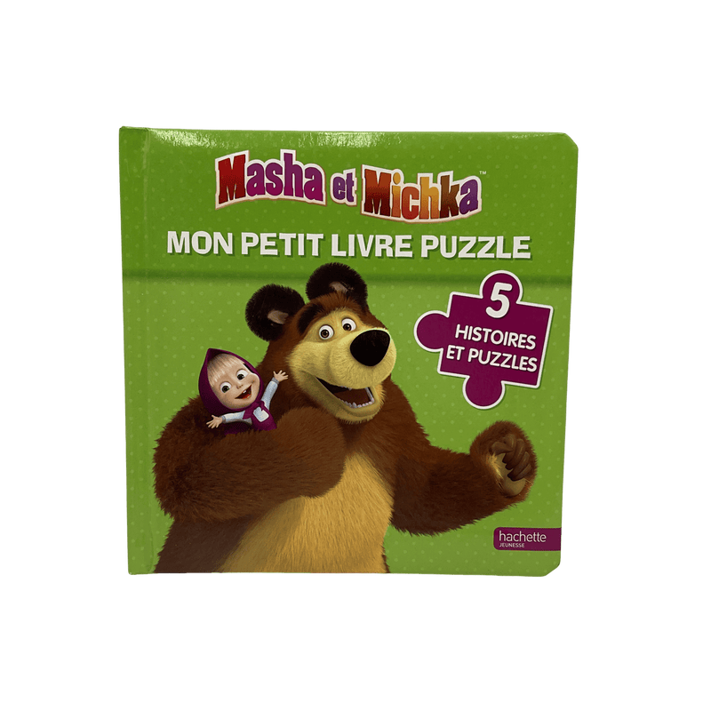 Masha et Michka - Mon petit livre puzzle - KIDIBAM