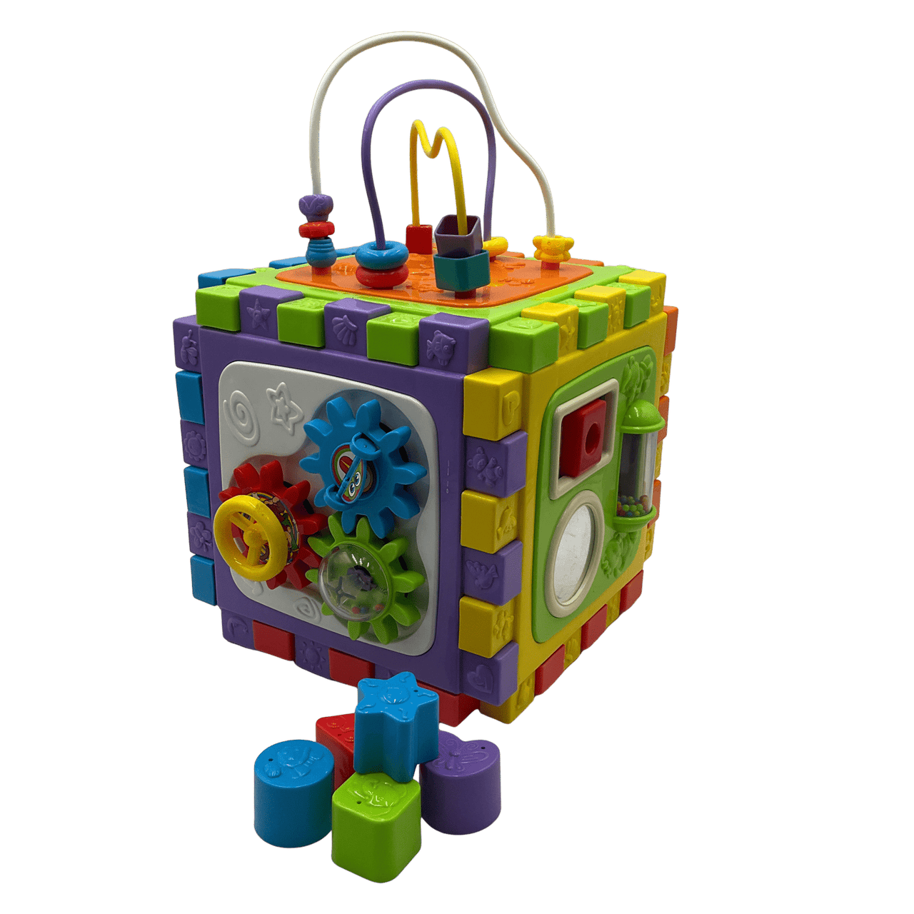 Maxi cubes d'activités d'éveil - 23cm - KIDIBAM