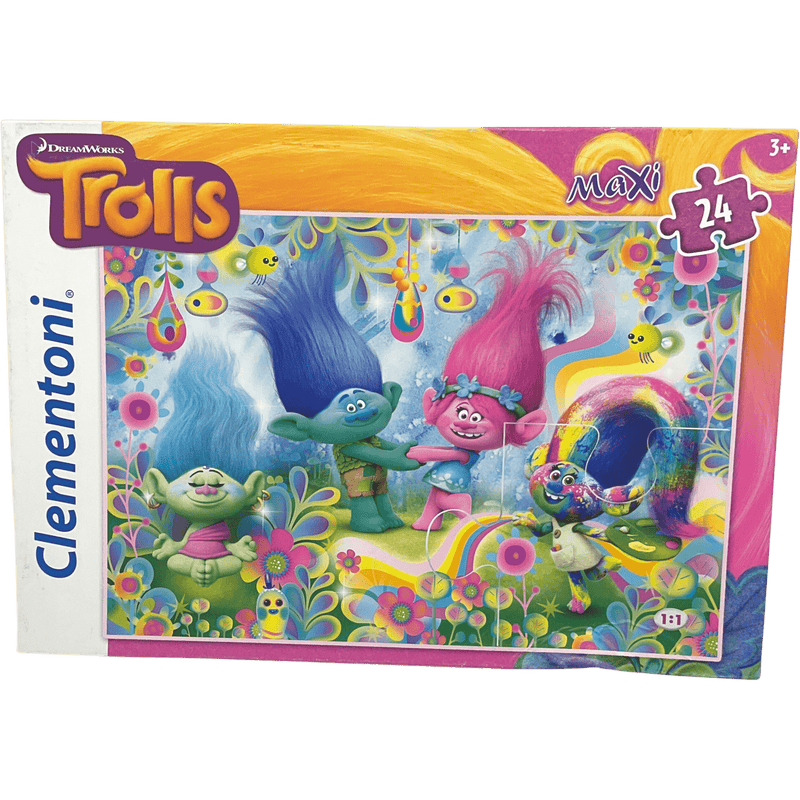 Maxi puzzle 24 pièces Trolls - KIDIBAM