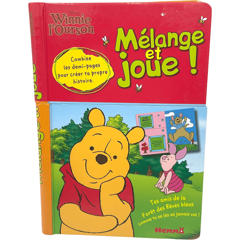 Mélange et joue ! Winnie l'Ourson - KIDIBAM