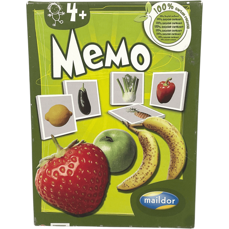 Mémo Fruits et légumes - KIDIBAM