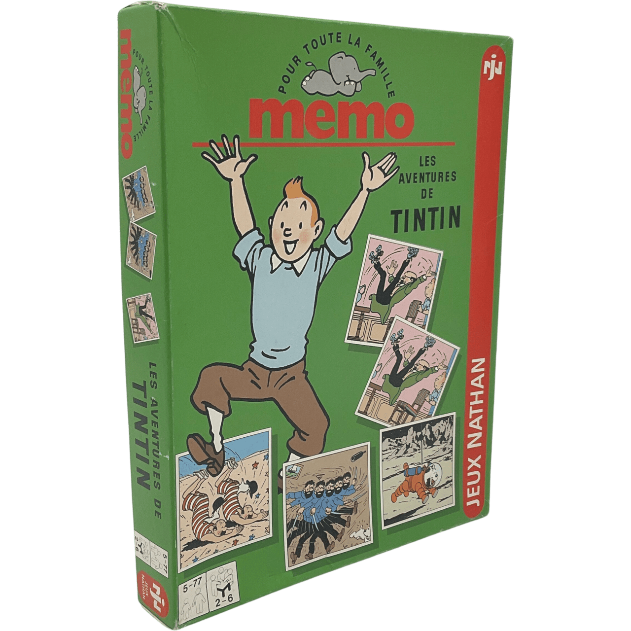 Memo Les Aventures de Tintin - KIDIBAM