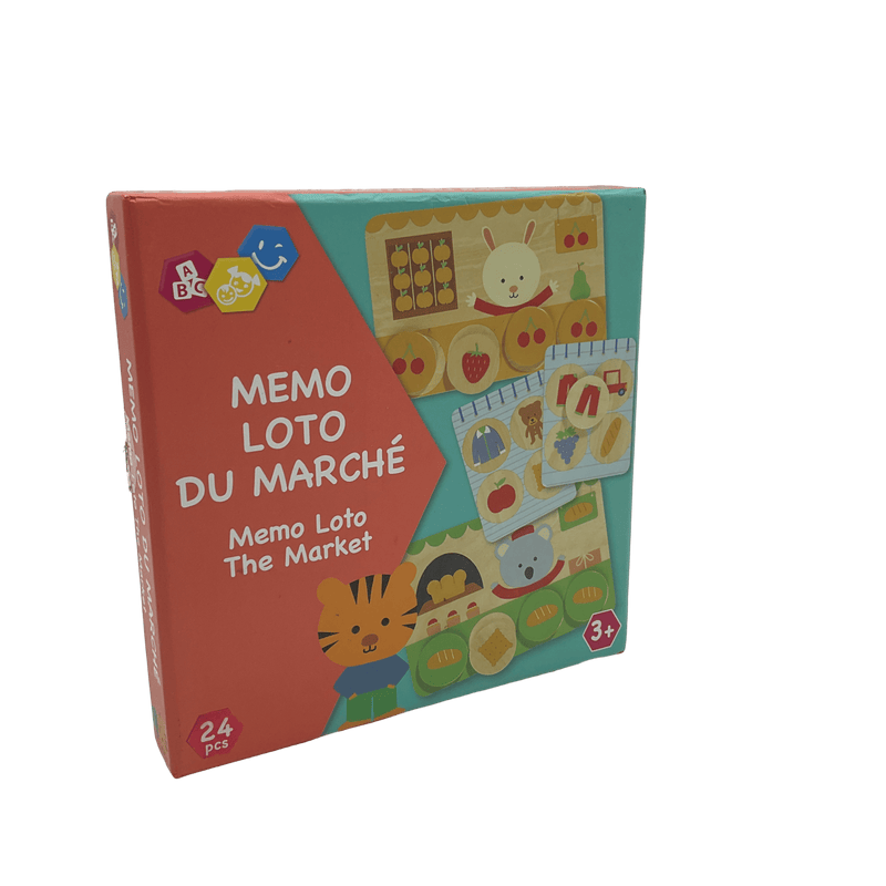 Memo Loto du marché - KIDIBAM