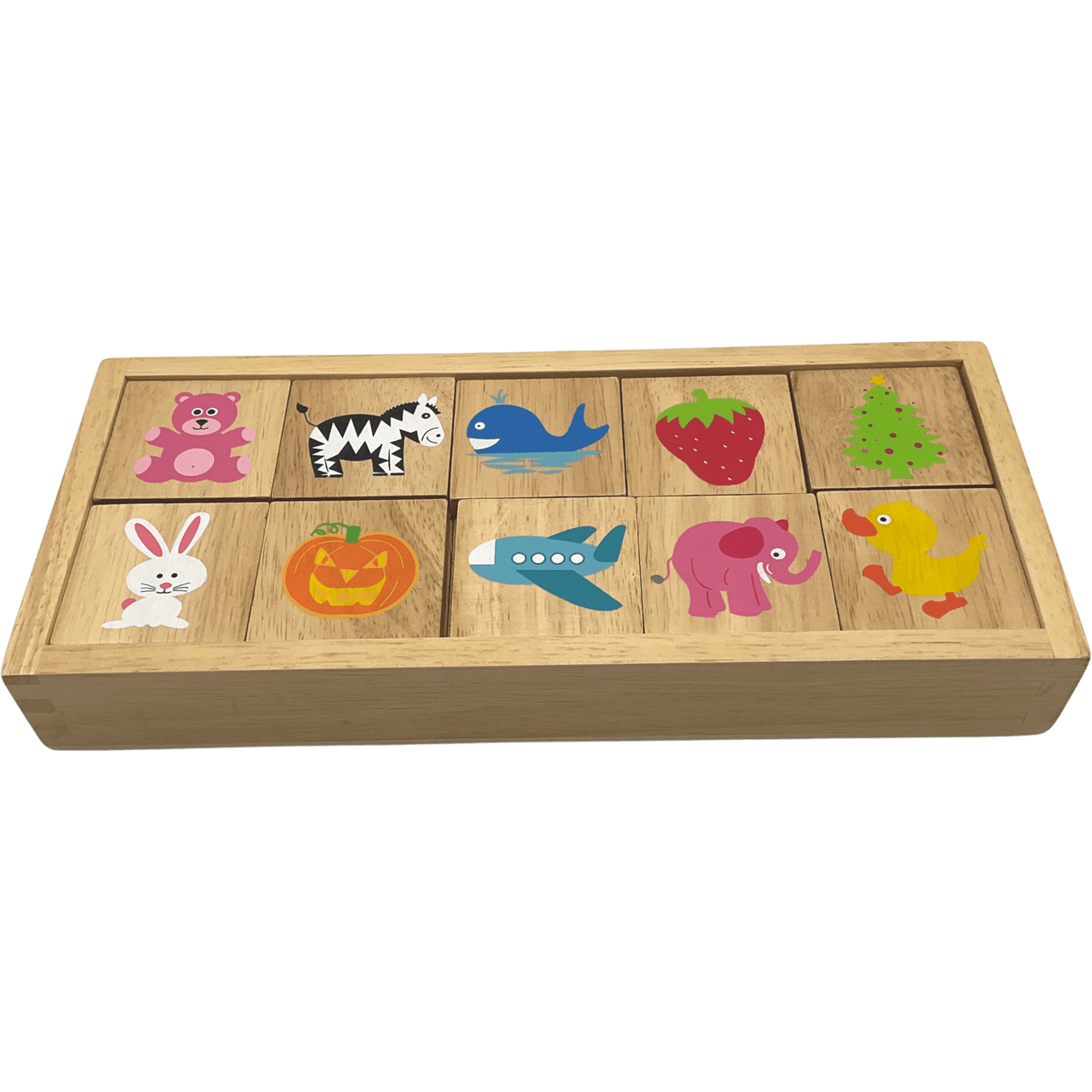 Mémo Rigolo 40 Pièces en Bois - KIDIBAM