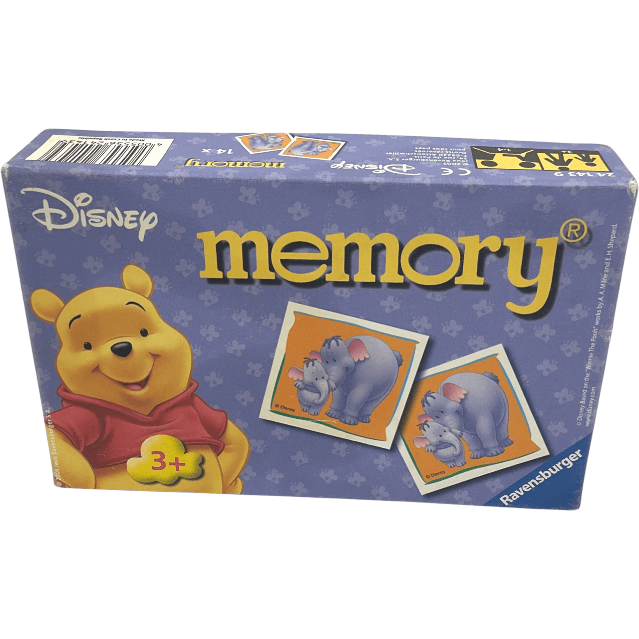 Memory 14 paires Winnie l'ourson - KIDIBAM