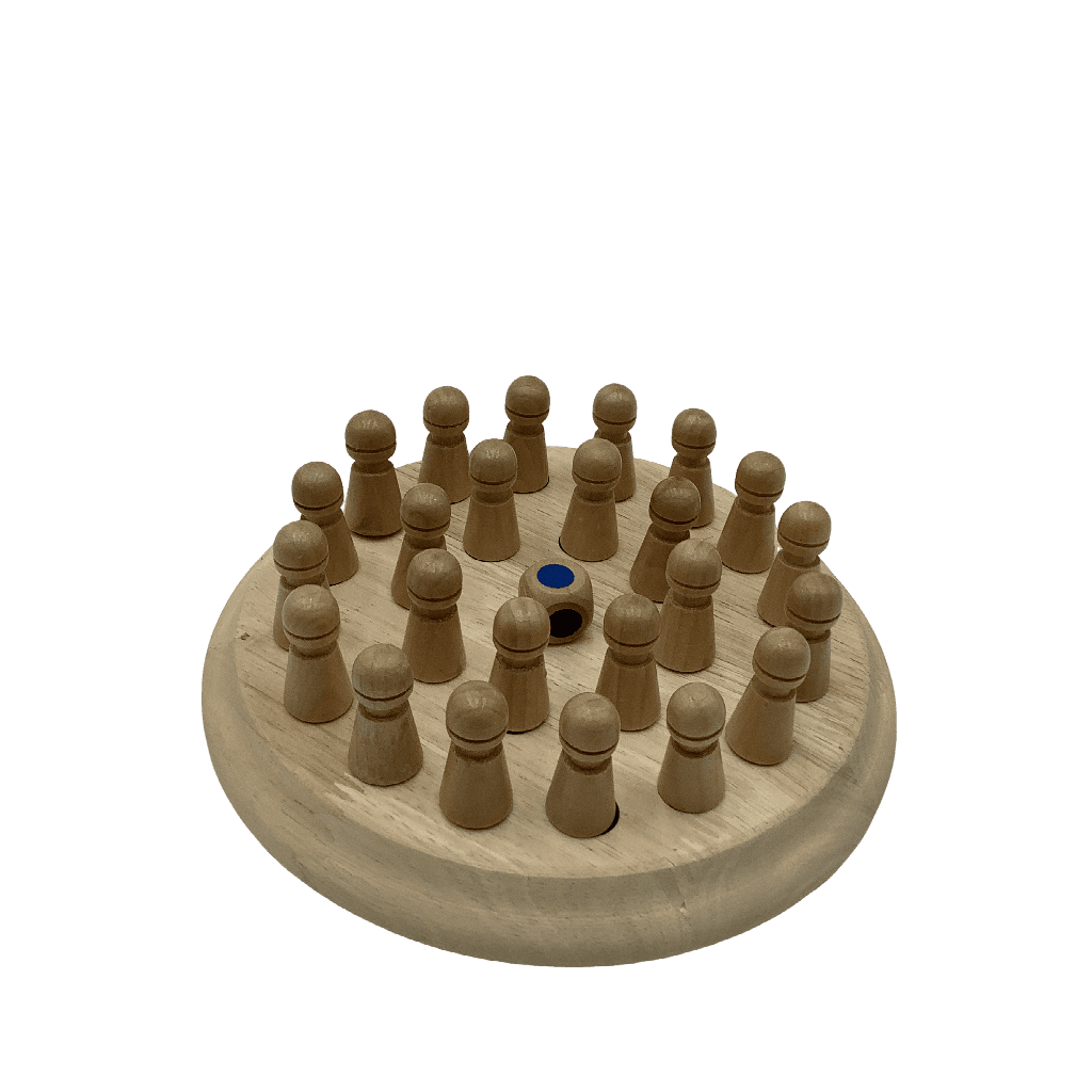 Memory Chess en bois - KIDIBAM