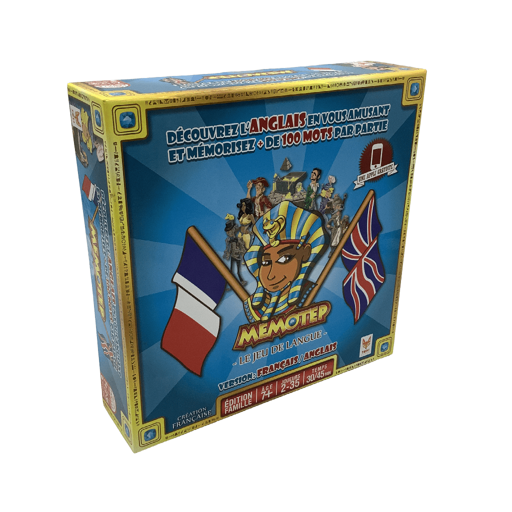 Memotep version Français/Anglais - KIDIBAM