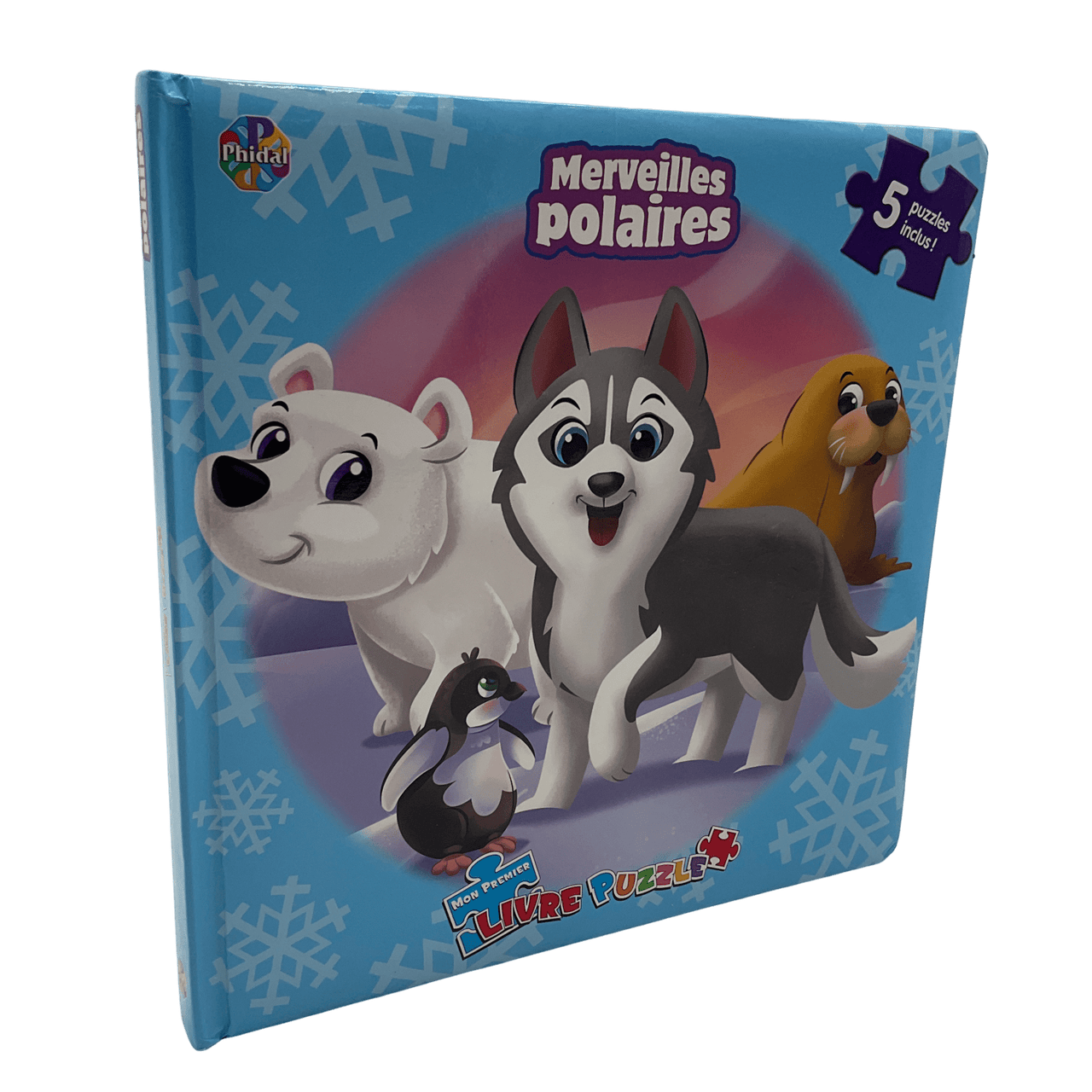 Merveilles polaires - Livre Puzzle - KIDIBAM