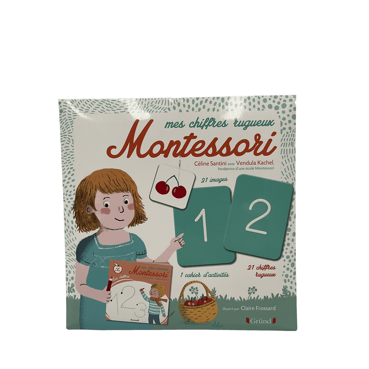Mes chiffres rugueux montessori - KIDIBAM