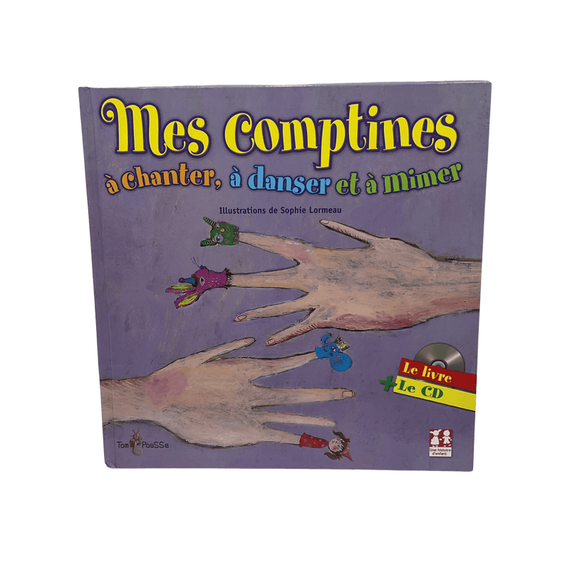 Mes comptines à chanter, à danser et à mimer - KIDIBAM