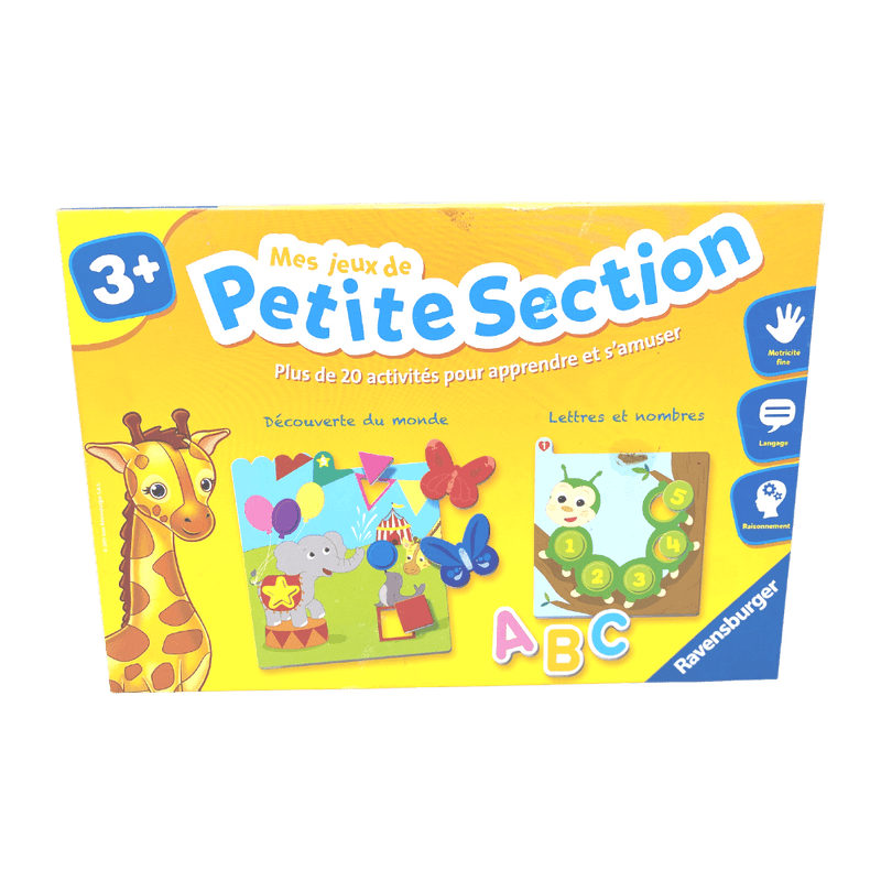 Mes jeux de petite section - KIDIBAM