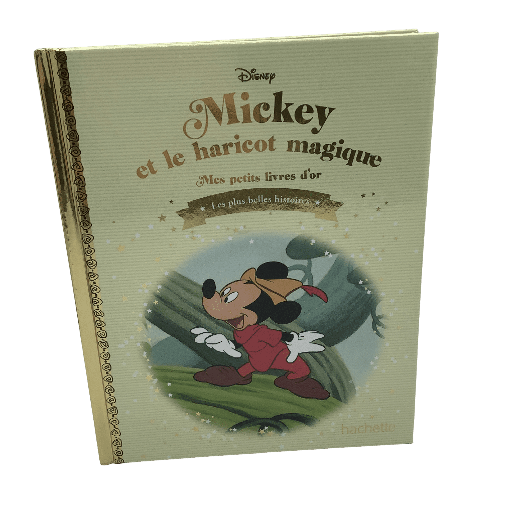 Mes petits livres d'or - Tome 113 - Mickey et le haricot magique Disney - KIDIBAM
