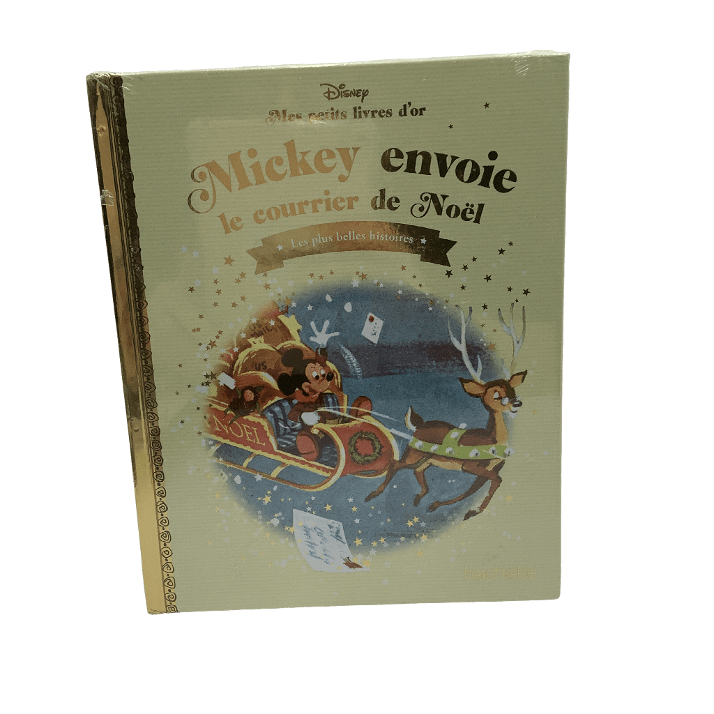 Mes petits livres d'or - Tome 39 - Mickey envoie le courrier de Noël Disney - KIDIBAM