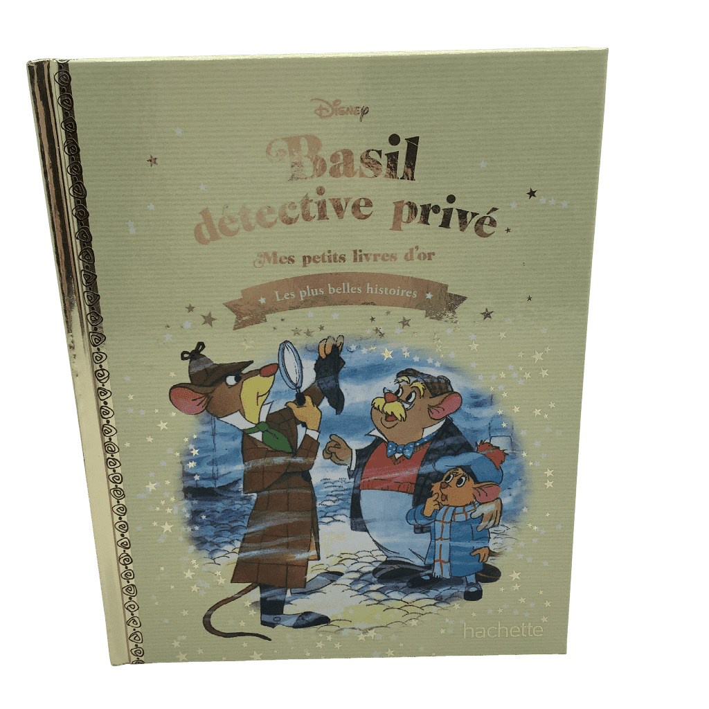 Mes petits livres d'or - Tome 89 - Basil détective privé Disney - KIDIBAM