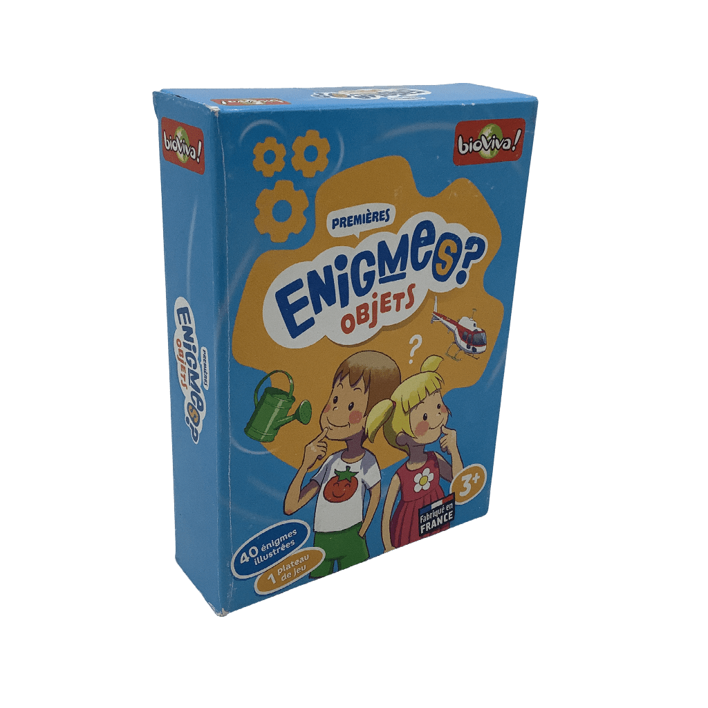 Mes premières énigmes Objets - KIDIBAM