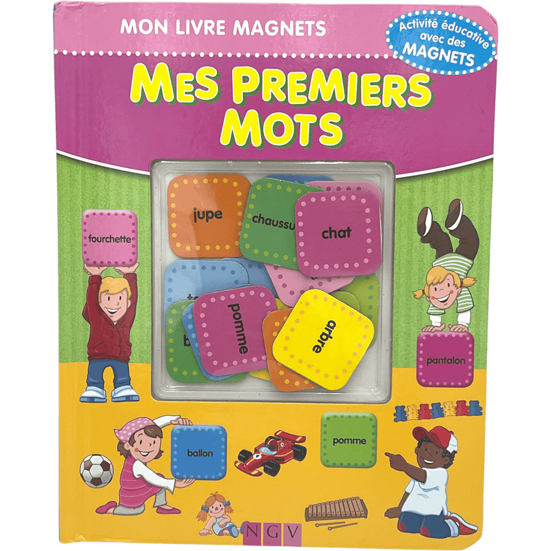 Mes premiers mots - mon livre magnet - KIDIBAM