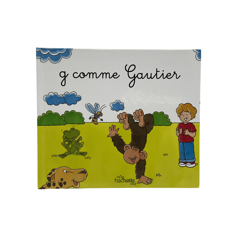 Mes premiers pas vers la lecture - G comme Gautier - KIDIBAM