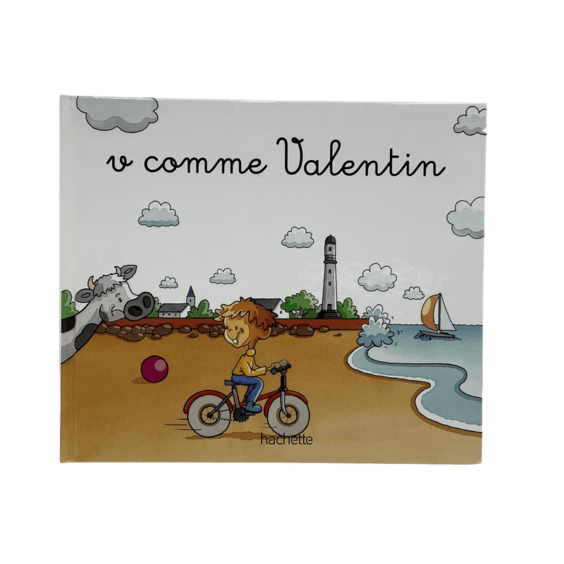 Mes premiers pas vers la lecture - V comme Valentin - KIDIBAM