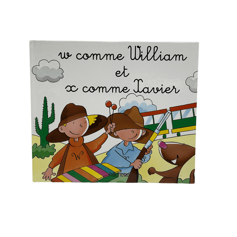 Mes premiers pas vers la lecture - W comme William et X comme Xavier - KIDIBAM