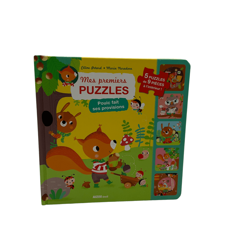 Mes premiers puzzles - Pouic fait ses provisions - KIDIBAM