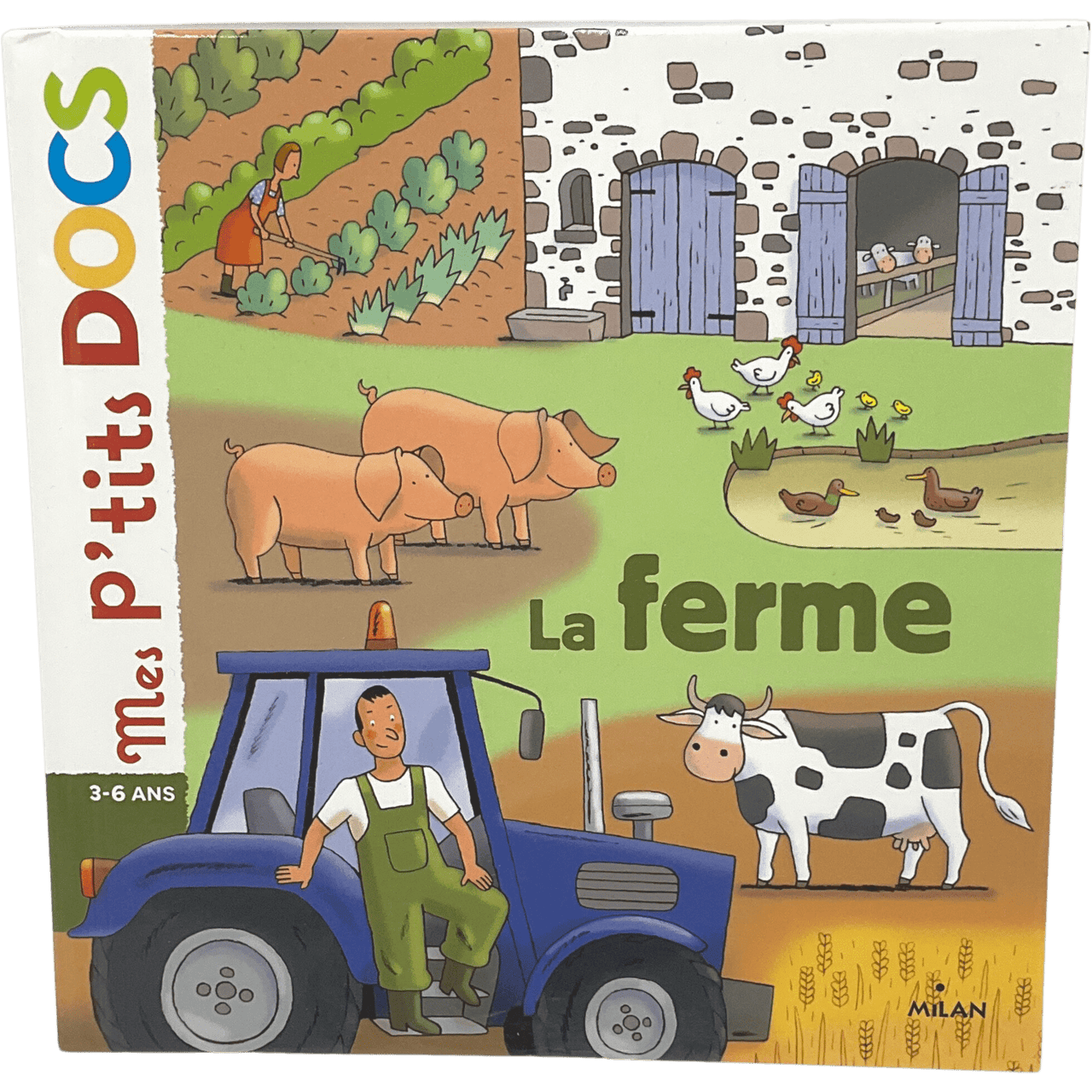 Mes p'tits docs - La ferme - KIDIBAM