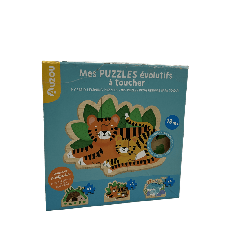 Mes puzzles évolutifs à toucher - KIDIBAM