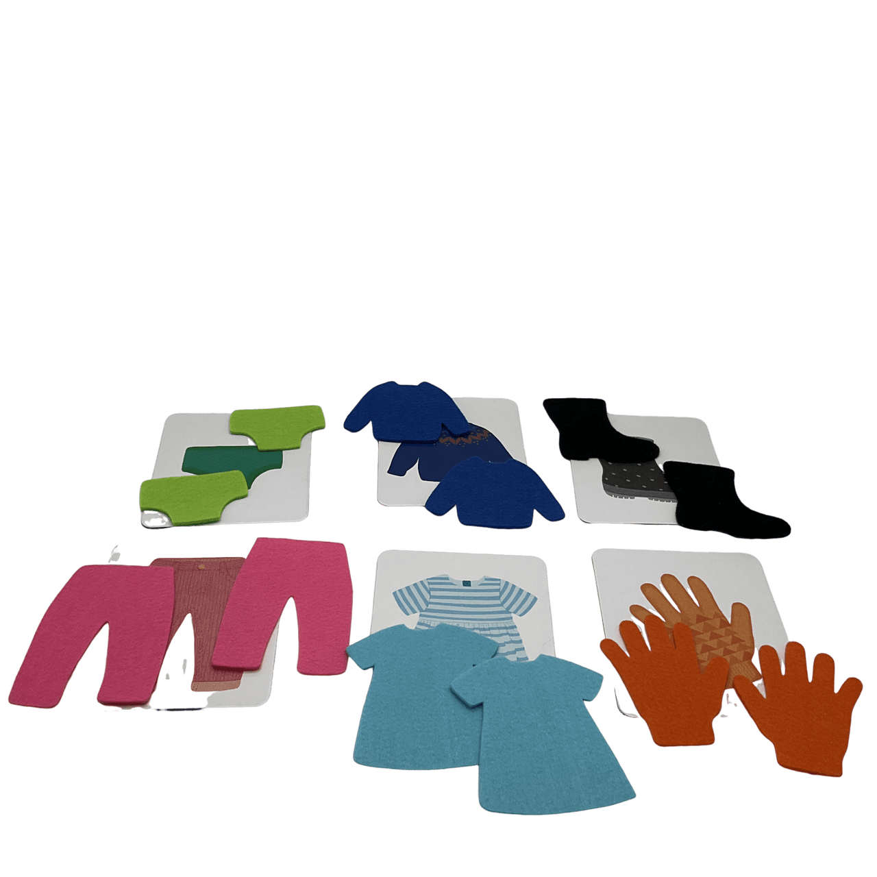Mes vêtements en feutrine Montessori - KIDIBAM