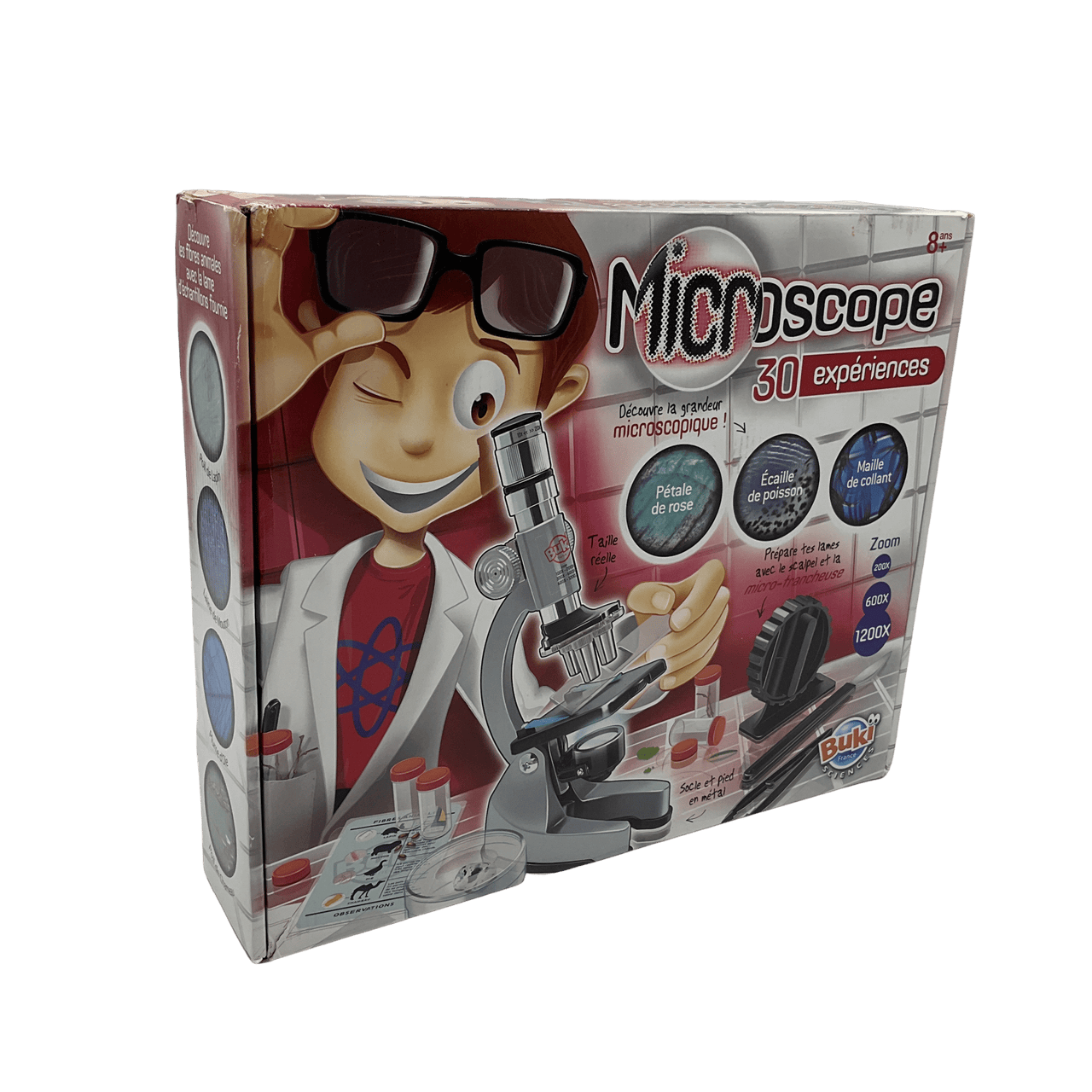 Microscope 30 expériences - KIDIBAM