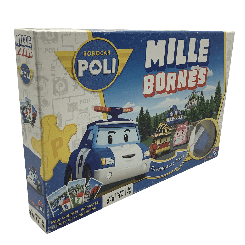 Mille bornes - Robocar Poli - KIDIBAM