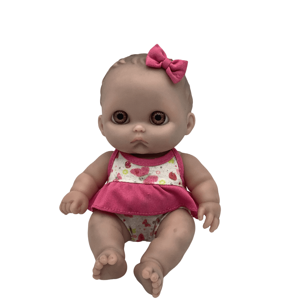 Mimi avec ruban fuchsia 17 cm - KIDIBAM
