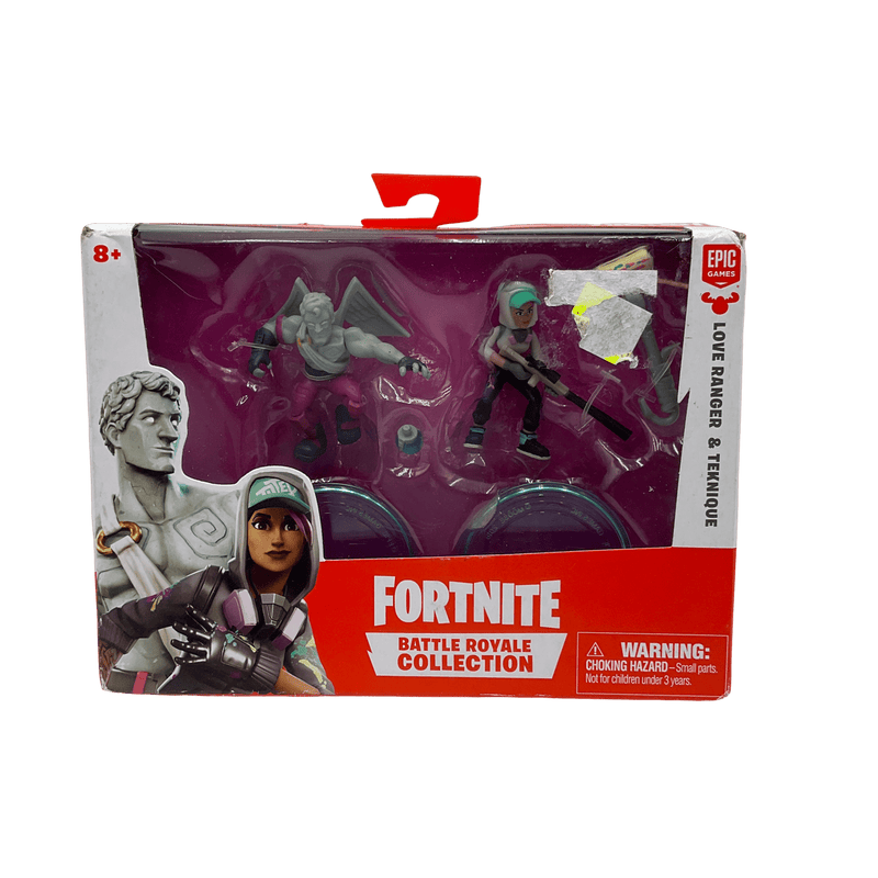 Mini figurine Fortnite - Love Ranger & Teknique - KIDIBAM