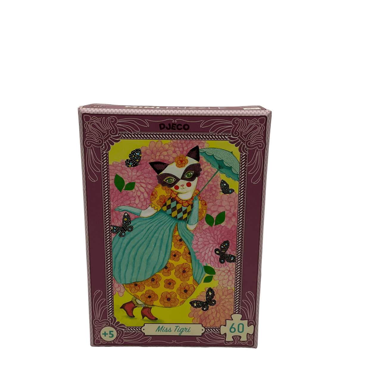 Mini puzzle 60 pièces Miss Tigri - KIDIBAM