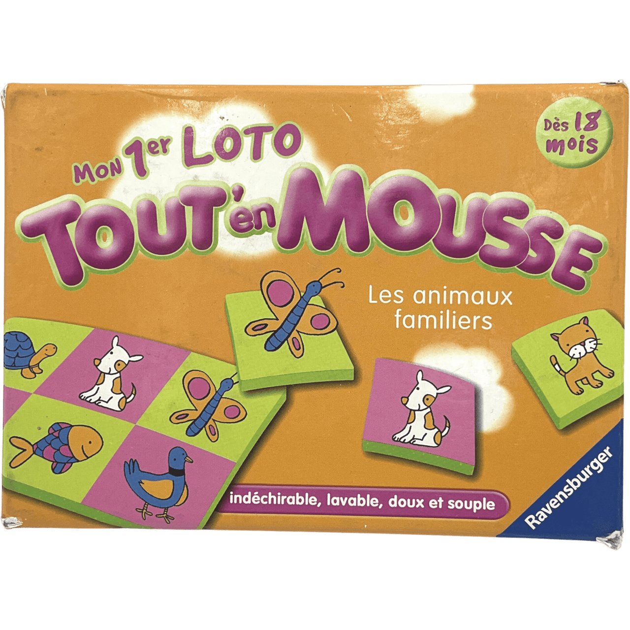 Mon 1er loto tout en mousse - KIDIBAM