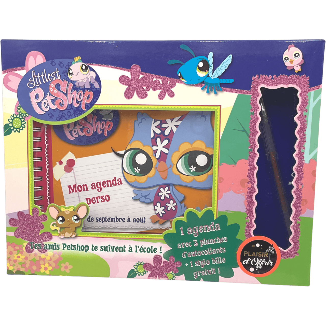 Mon agenda perso Littlest PetShop - KIDIBAM