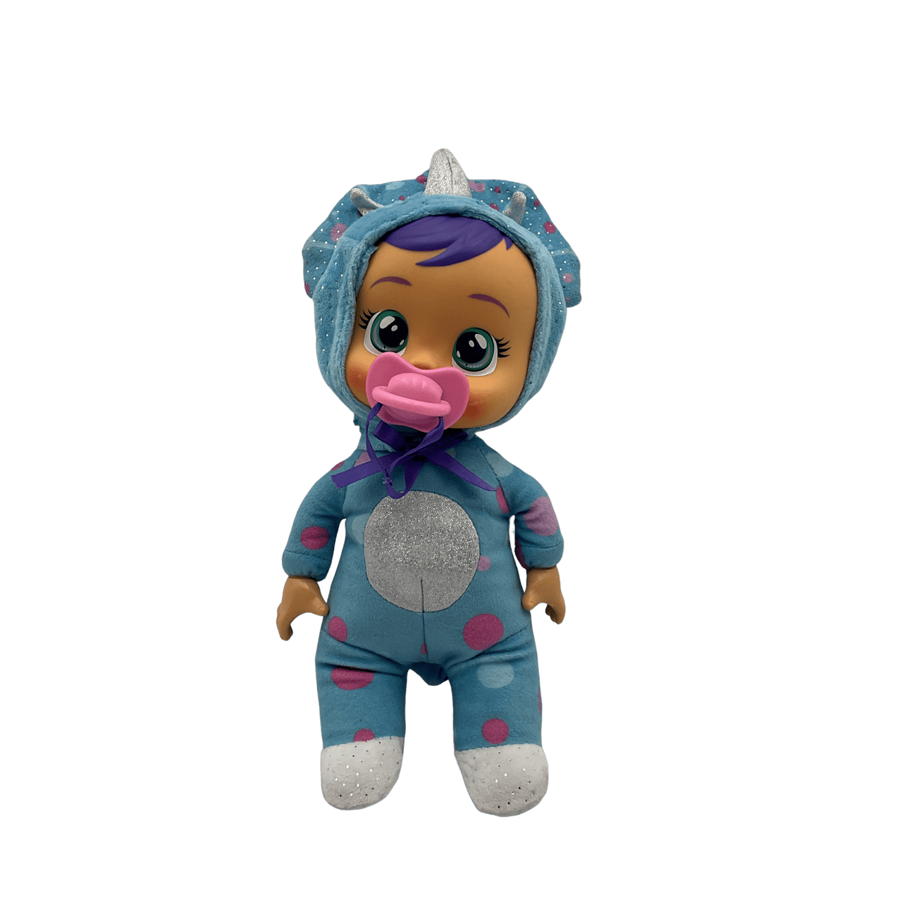 Mon bébé en pleurs avec son pyjama dinosaure - KIDIBAM