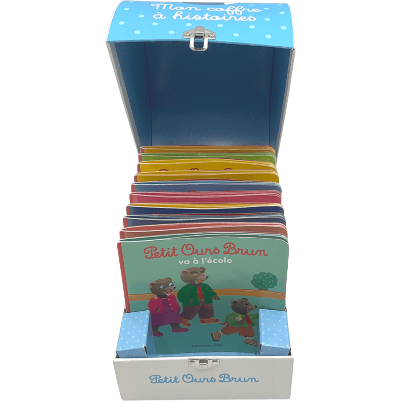 Mon coffret à histoire Petit Ours Brun 10 livres - KIDIBAM